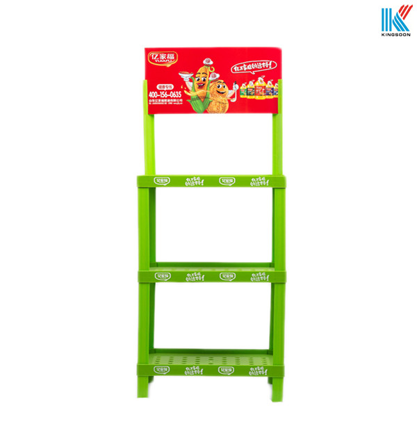 Advantages of using 18 Inch 3 Tier Heavy Duty Plastic Shelves to display goods