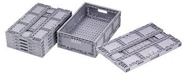  Collapsible plastic crate