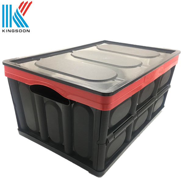 Plastic storage crate